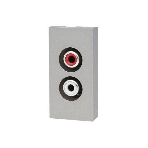 Moduł audio stereo srebrny - WAUDIO-1-64 - LIVOLO