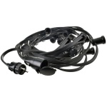 Girlanda ogrodowa do żarówek LED profesjonalna - 40mb - 80 gniazd E27