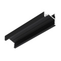 Profil aluminiowy LED CORNER10.v2 czarny anodowany z kloszem