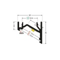 Profil aluminiowy LED CORNER12.v2 - RAL - wymiary