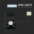 Lampa szynowa LED magnetyczna 1W 35lm 24V - czarna - VT-4141