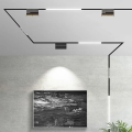 Lampa szynowa LED magnetyczna 20W 1200lm 24V - czarna - VT-4220