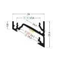 Profil aluminiowy LED CORNER14 - RAL - wymiary