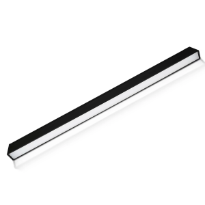 Lampa szynowa LED magnetyczna 30W 2700lm 24V - czarna - VT-4131