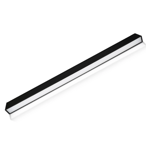 Lampa szynowa LED magnetyczna 30W 2700lm 24V - czarna - VT-4131
