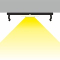 Profil aluminiowy LED FIX16 surowy - przekrój