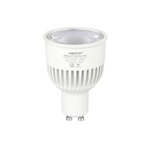 Żarówka LED RGB+CCT (RGBWW) GU10 6W - Zigbee - FUT106Z