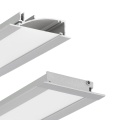 Profil aluminiowy LED FLAT8 anodowany z kloszem