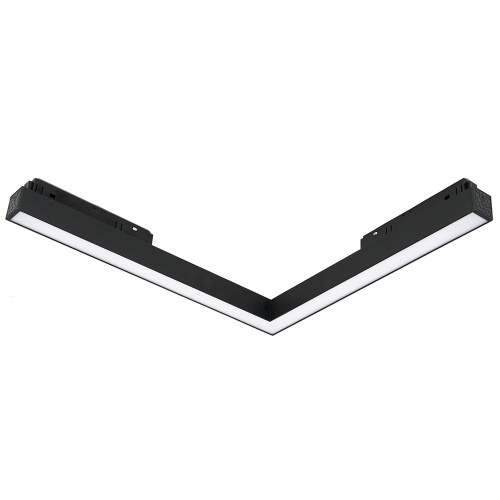 Lampa szynowa LED magnetyczna 10W 1000lm 4000K 48V - czarna - ML662