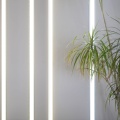 Profil aluminiowy LED FLAT8 surowy z kloszem - realizacja