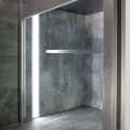 Profil aluminiowy LED FLAT8 surowy z kloszem - realizacja