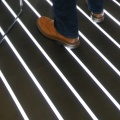 Profil aluminiowy LED FLOOR8 anodowany z kloszem - realizacja