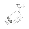 Zestaw oświetlenia szynowego - 150cm - 3x Pipe (GU10) - biały - ML8720