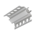 Profil aluminiowy (podpłytkowy) LED UNI-TILE12 PLUS 90 st. anodowany z kloszem