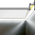 Profil aluminiowy LED FRAME14 - RAL - 1mb - realizacja z przekrojem
