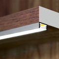 Profil aluminiowy LED SLIM8 - RAL - 1mb - realizacja z przekrojem