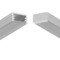 Profil aluminiowy LED SLIM8 surowy z kloszem
