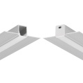 Profil aluminiowy LED HIDE10 anodowany z kloszem
