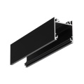 Profil aluminiowy LED LINEA20 czarny anodowany z kloszem