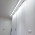 Profil aluminiowy LED LINEA20 czarny anodowany z kloszem - realizacja