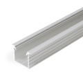 Profil aluminiowy LED LINEA-IN20 anodowany z kloszem