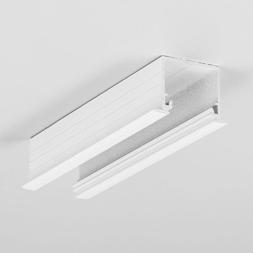 Profil aluminiowy LED LINEA-IN20 biały malowany z kloszem