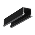 Profil aluminiowy LED LINEA-IN20 czarny anodowany z kloszem