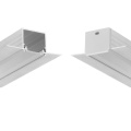 Profil aluminiowy LED LINEA-IN20 TRIMLESS surowy kloszem