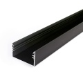 Profil aluminiowy LED LOWI czarny malowany z kloszem