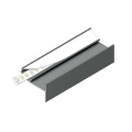 Profil aluminiowy LED GLOW12 UP anodowany z kloszem
