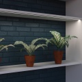 Profil aluminiowy LED GROOVE14.v2 biały malowany z kloszem - realizacja