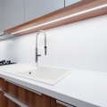 Profil aluminiowy LED GROOVE14.v2 biały malowany z kloszem - realizacja