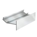 Profil aluminiowy LED GLOW12 UP surowy z kloszem