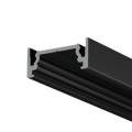 Profil aluminiowy LED SURFACE10.v2 czarny anodowany z kloszem