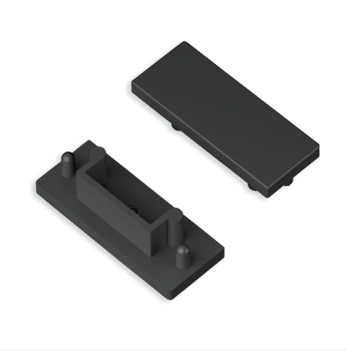 Zaślepka czarna do profilu aluminiowego LED SURFACE14.v2 - kpl. 2 szt.