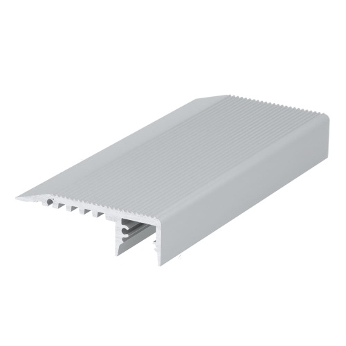 Profil aluminiowy schodowy LED UP-MINI10 anodowany z kloszem
