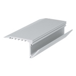 Profil aluminiowy schodowy LED UP-BOLD12 anodowany z kloszem