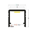Profil aluminiowy LED SMART10 - RAL - wymiary