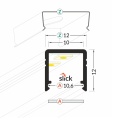 Profil aluminiowy LED SMART10 - RAL - wymiary
