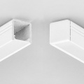 Profil aluminiowy LED SMART10 biały malowany z kloszem