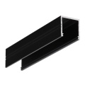 Profil aluminiowy LED SMART16 czarny z kloszem