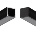 Profil aluminiowy LED SMART16 czarny z kloszem