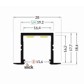 Profil aluminiowy LED SMART-IN16 - RAL - wymiary