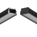 Profil aluminiowy LED UNI12 czarny anodowany z kloszem