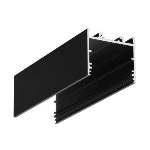 Profil aluminiowy LED VARIO30-02 czarny z kloszem