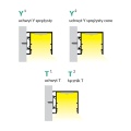 Profil aluminiowy LED VARIO30-03 - RAL - przekroje uchwytów