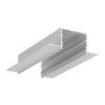 Profil aluminiowy LED wpustowy VARIO30-05 anodowany z kloszem