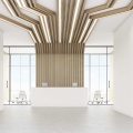 Profil aluminiowy LED wpustowy VARIO30-05 surowy z kloszem - realizacja