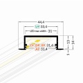 Profil aluminiowy LED VARIO30-06 - RAL - wymiary