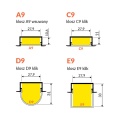 Profil aluminiowy LED VARIO30-06 - RAL - przekroje kloszy